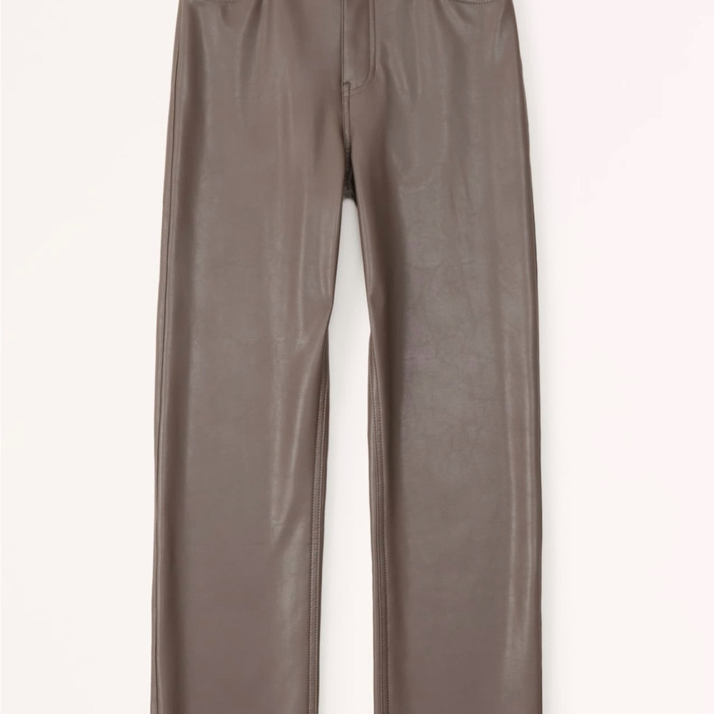 Abercrombie & Fitch Brown Straight Leg Pants